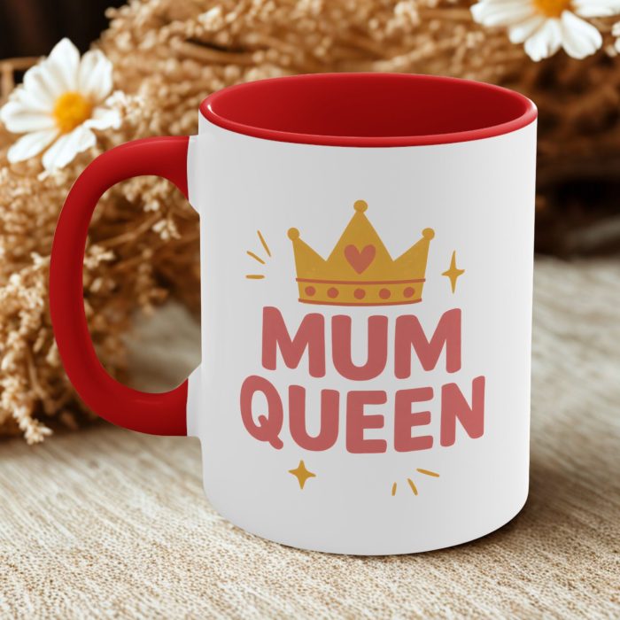 Mum Queen Mug – Queen Crown Coffee Mug Gift for Mum