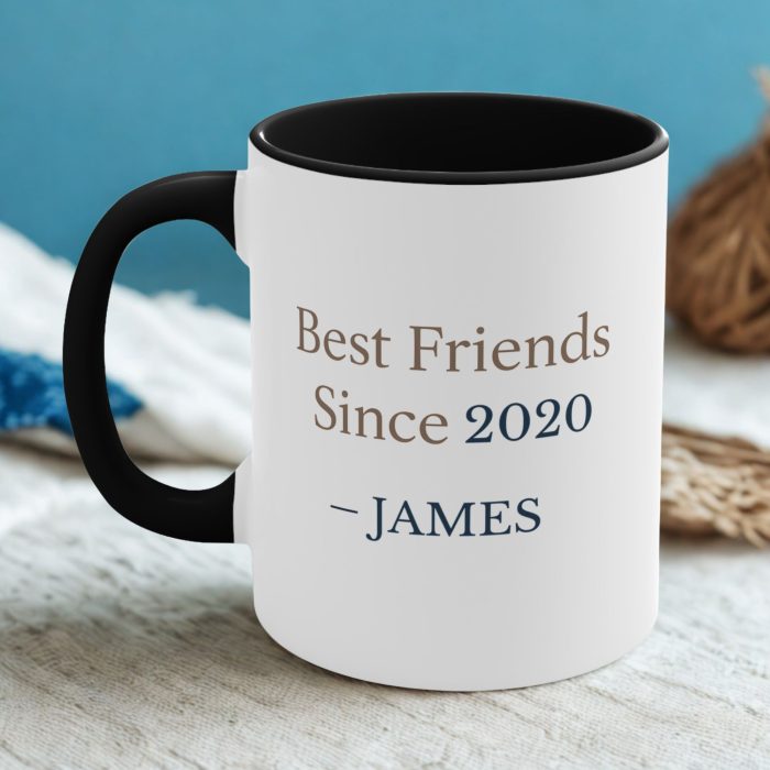 Personalised Best Friend Mug – Best Friends Since Custom Name Mug