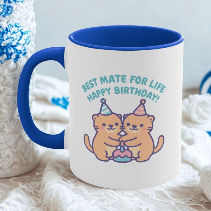 Best Mate Mug Gift – Best Mate for Life Birthday Coffee Mug