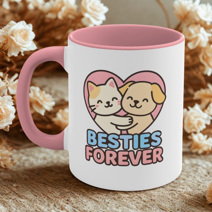 Besties Forever Mug – Cute Best Friend Coffee Mug Gift