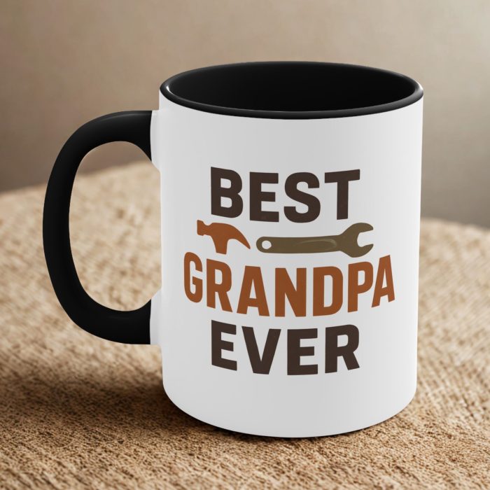 Best Grandad Ever Handyman Mug – DIY Grandpa Gift