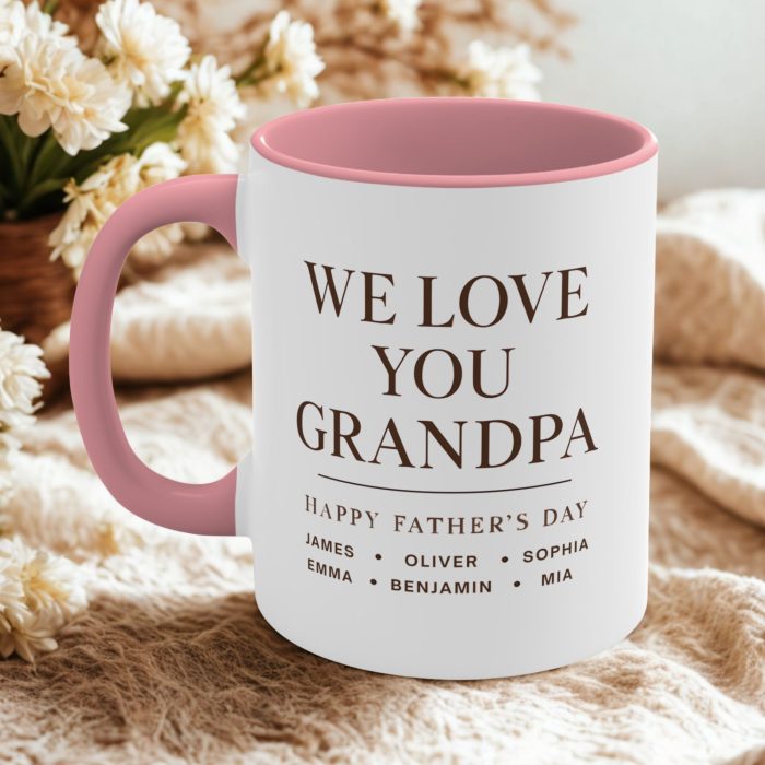 Grandad Mug From Grandchildren – Personalised Father’s Day Gift